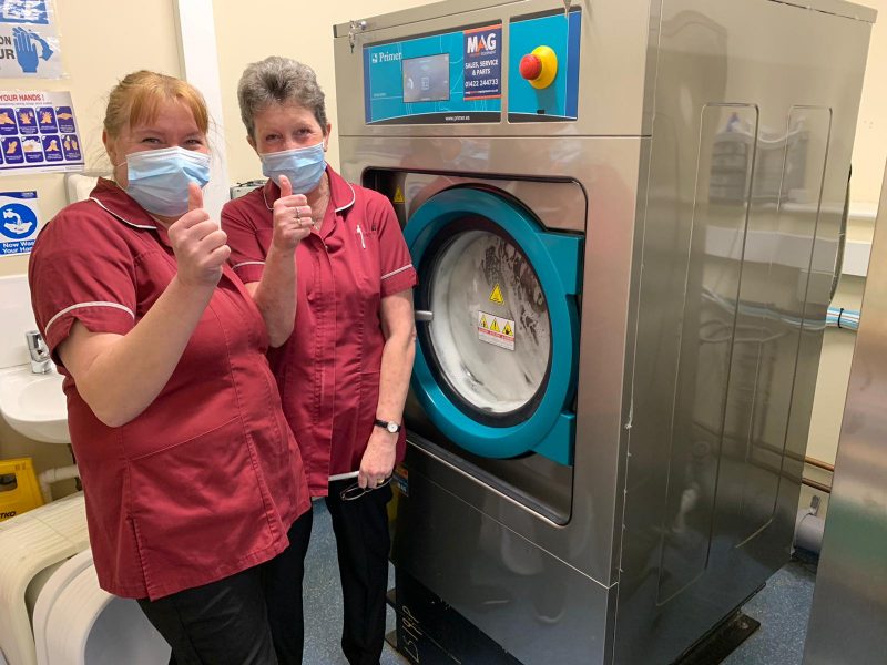 healthcare laundry equipment supplier