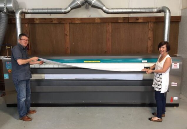 how to iron flatworkprimer fagor domus danube laundry equipment washer dryers ironer from the uk