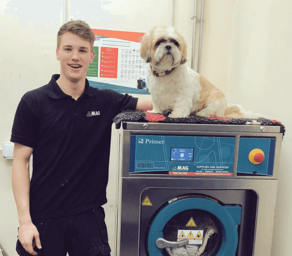 commercial washing machine